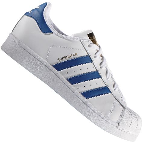 adidas superstar weiß blaue streifen|Adidas Superstar beige.